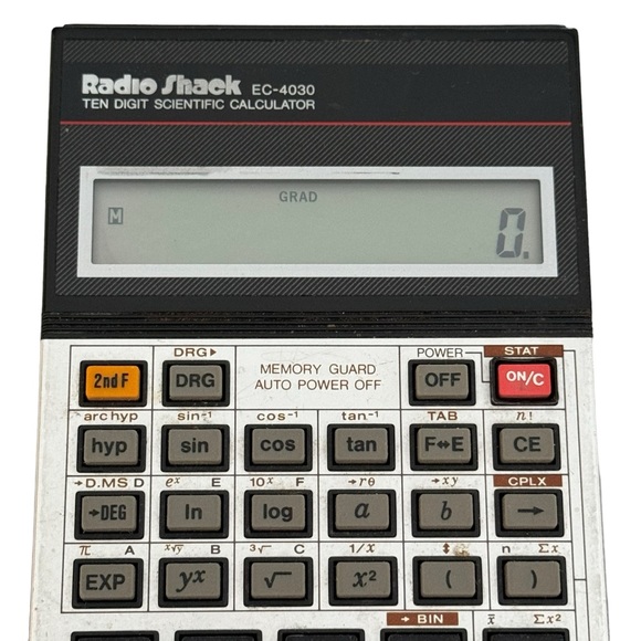 Radio Shack Working Vintage EC-4030 Scientific Calculator - Picture 4 of 6